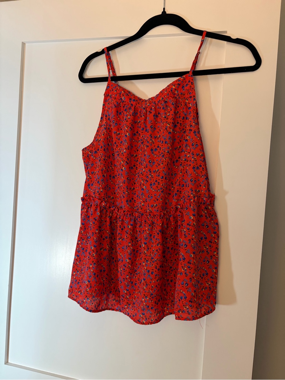 Sienna Sky Red Floral Spaghetti-Strap Camisole